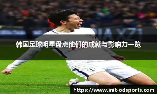 韩国足球明星盘点他们的成就与影响力一览